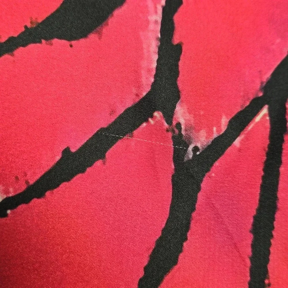 {Milly} Fion Graphic Butterfly Bias Cut Satin Skirt - Picture 13 of 17